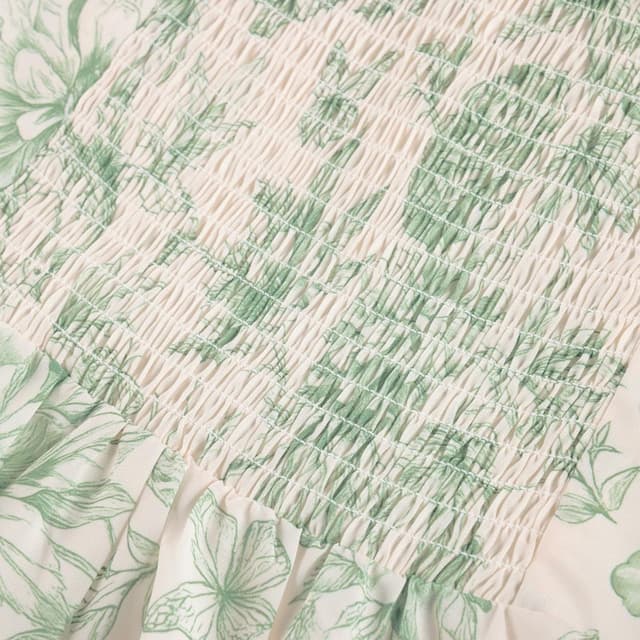 Thumbnail 6 de SCARLET DARKNESS Robe d’été décontractée pour femme sans manches à motif floral