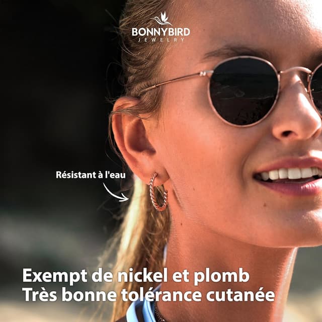 Thumbnail 2 de BONNYBIRD BonnySail créoles 26 mm