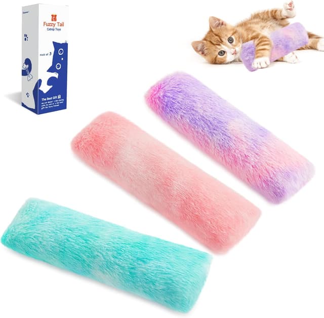 Thumbnail 6 de Potaroma Cat Toys Pillows 3-Pack kitten kicker toys 🐱