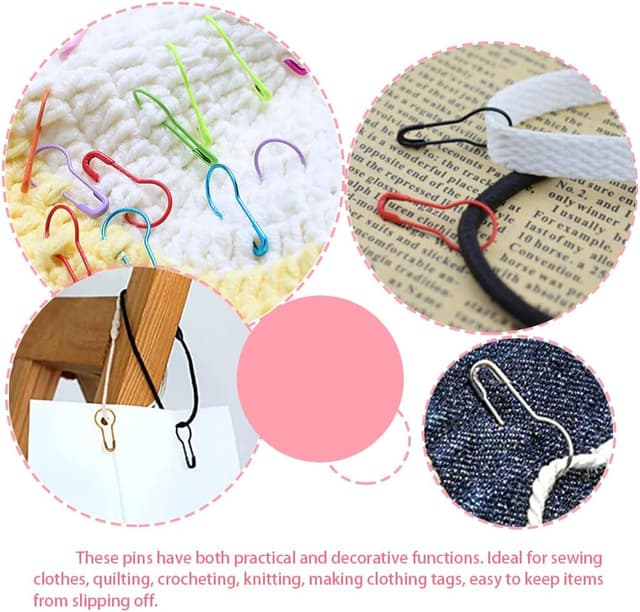 Thumbnail 5 de Hocansen 1000 Pcs Safety Pins 22mm