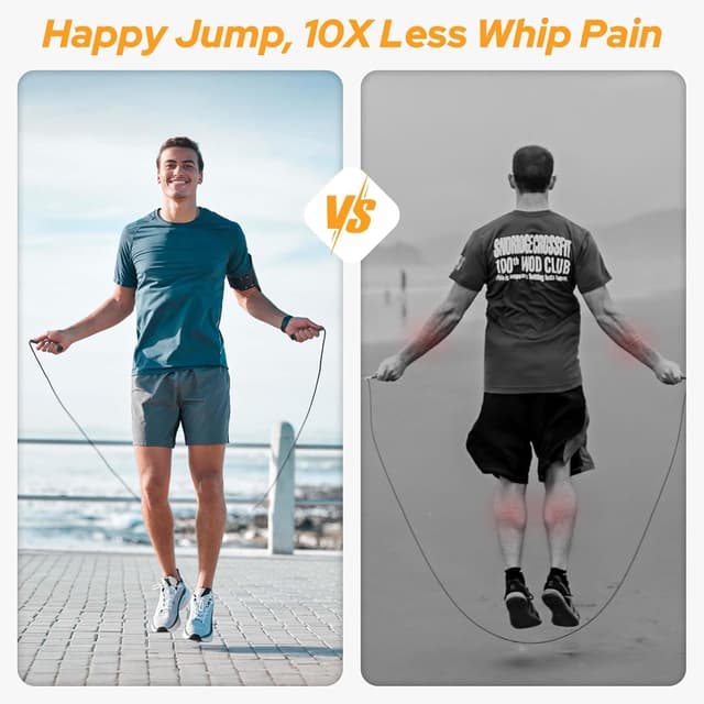 Thumbnail 1 de Euqvunn Corda per Saltare Professionale 3 m