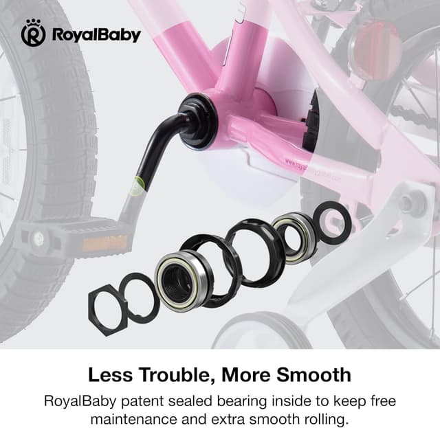 Detalle de RoyalBaby Kids Bike Freestyle 14-inch kids bicycle