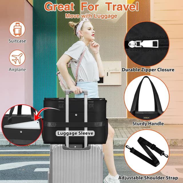 Thumbnail 6 de ITIEZY Shopper Tasche Damen Groß 41x14x32 cm