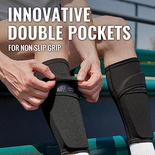Thumbnail 1 de Northdeer Shin Guards with Sleeve, Optimised Pocket