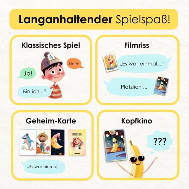 Detalle de Rabano Art Wer bin ich? Lernspiel für Kinder