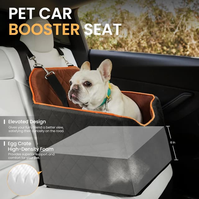 Detalle de HiPetpy Dog Car Seat Booster 15cm for Dogs