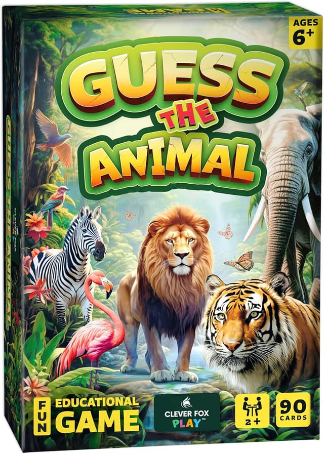 Detalle de Guess The Animal (Educational Guess in 5 Clues) by Guess The Animal — Kids & Family Animal Guessing Game for Ages 6–10