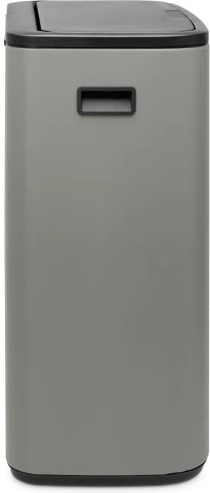 Detalle 1 de Brabantia Bo Touch Bin 2 x 30 Liter Mineralbeton-Grau