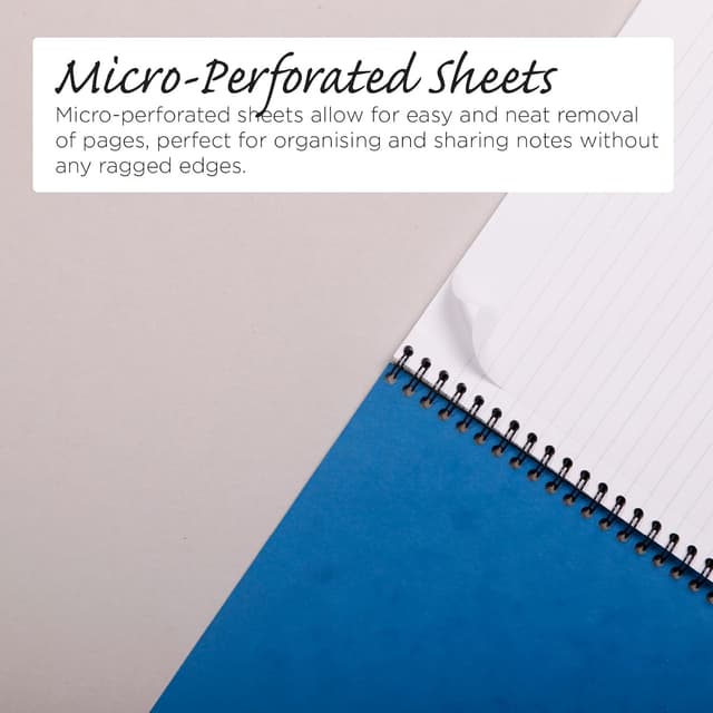 Detalle de Clairefontaine 3154Z – Lot de 10 cahiers à spirale Notemakers Europe A4 lignées (120 pages détachables)