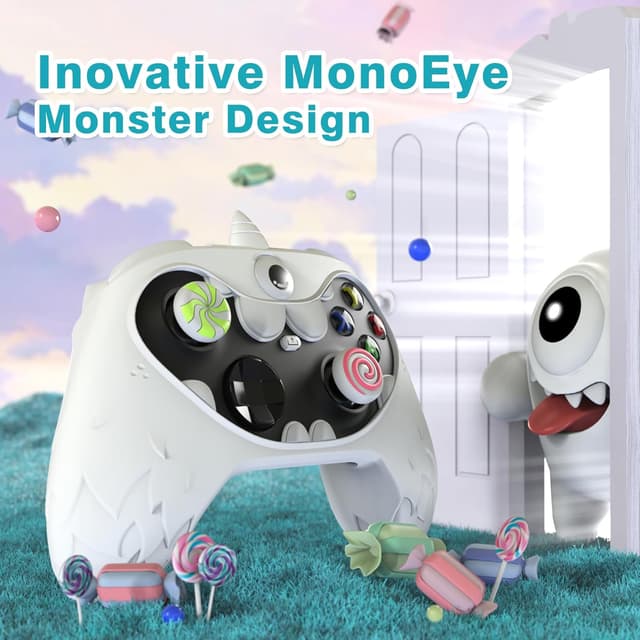 Detalle de playvital MonoEye Monster silicone cover for Xbox Series X/S controller