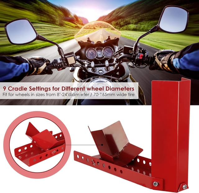 Thumbnail 4 de Gimisgu Bilanciere per rimorchio moto 8-24"