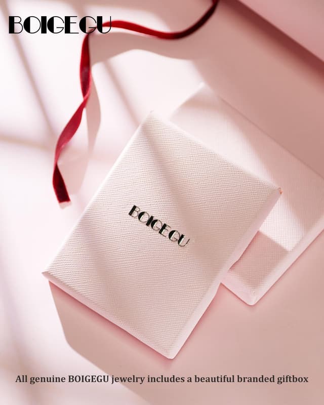 Detalle de BOIGEGU Damen-Armband in Silberoptik mit Herz-Schlangen-Gliedern und Kronen-Charm-Verschluss