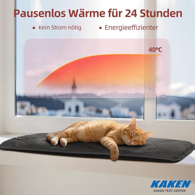 Detalle de Mora Pets Coussin Auto Chauffant 90 x 28 cm 🐾