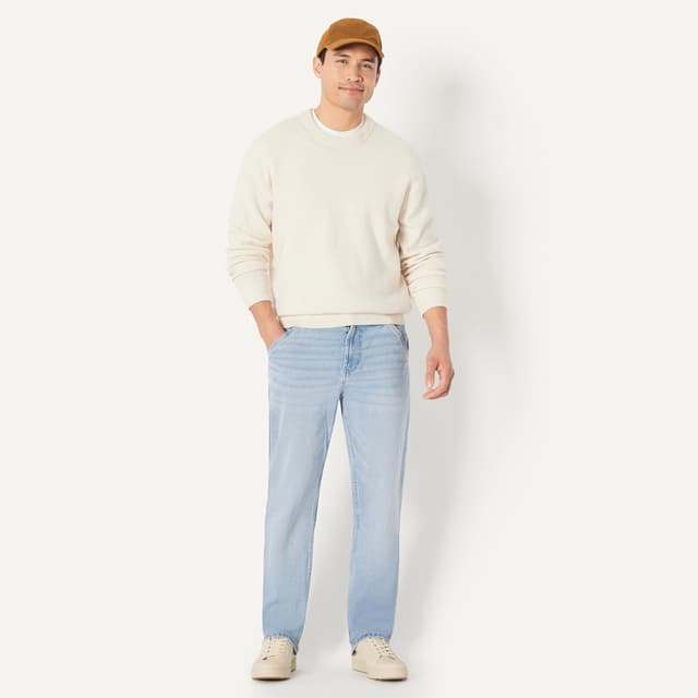 Detalle de Amazon Essentials Men’s Washed Cotton Baseball Cap with Adjustable Strap