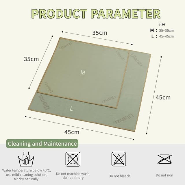 Thumbnail 6 de ULANZI Einschlagtuch Kamera (35 x 35 cm) als Schutz-Wrap für Body und Objektiv