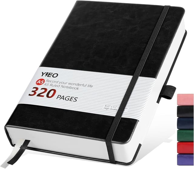 Detalle de Hardback A5 Notebook 320 Pages