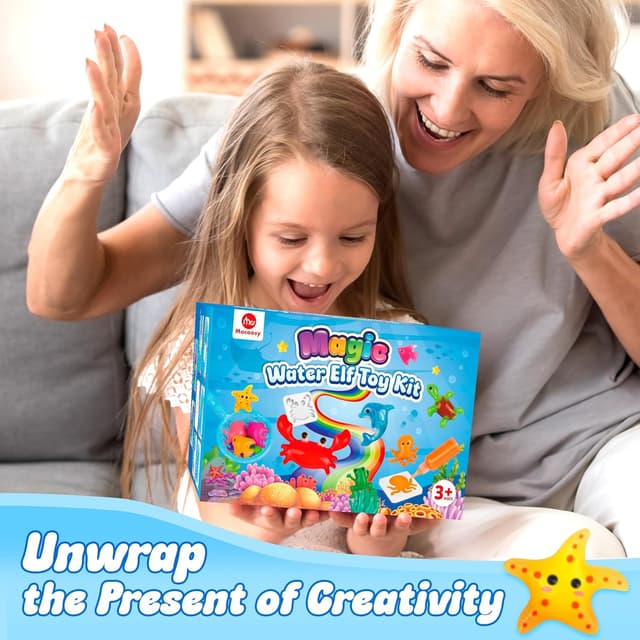 Thumbnail 6 de Mocoosy 20 Colors Magic Water Gel Kit for Kids (Aqua Fairy Water Elf DIY Squishies Set)