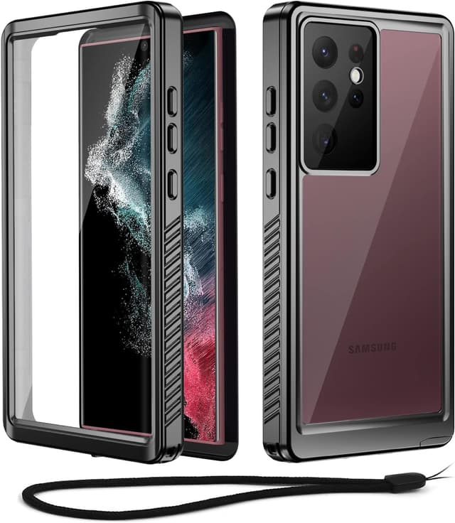 Detalle de Beeasy Samsung Galaxy S22 Ultra 5G case, IP68 360 protection
