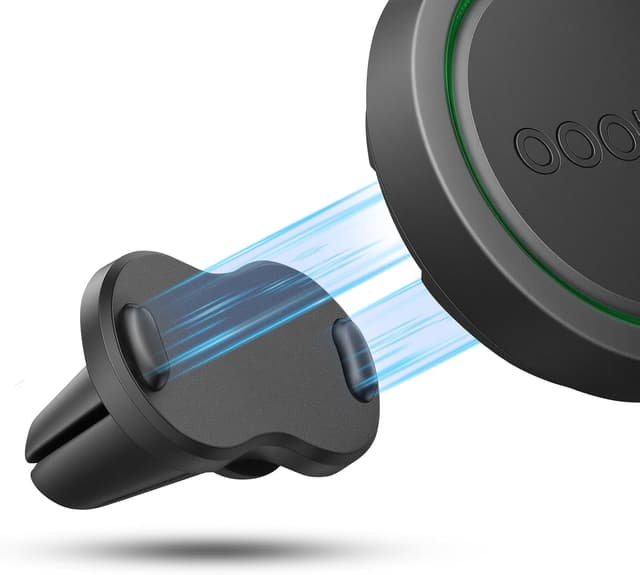 Detalle de Supporto magnetico FIXCHORD per OOONO CO-Driver NO2 (1 pezzo) con magneti integrati