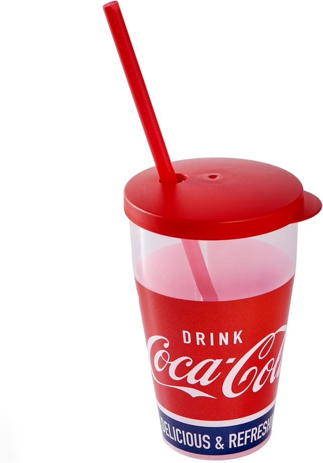 Thumbnail 2 de Snips Vasos Coca-Cola 0,5 L con pajita 4 piezas
