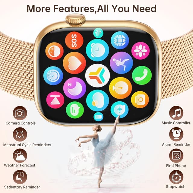 Detalle de idomars Lady Smartwatch fitness tracker