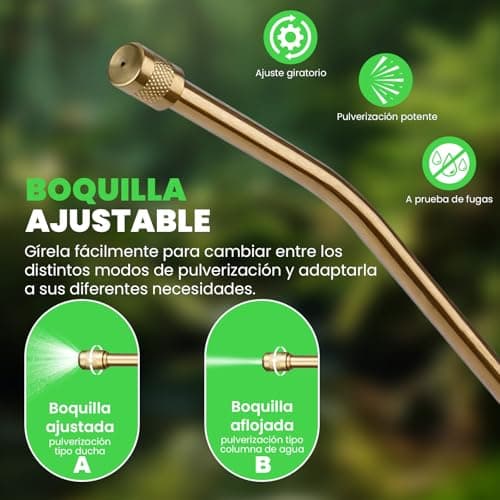 Thumbnail 3 de HYCHIKA Pulverizador a presión 5 L para jardinería