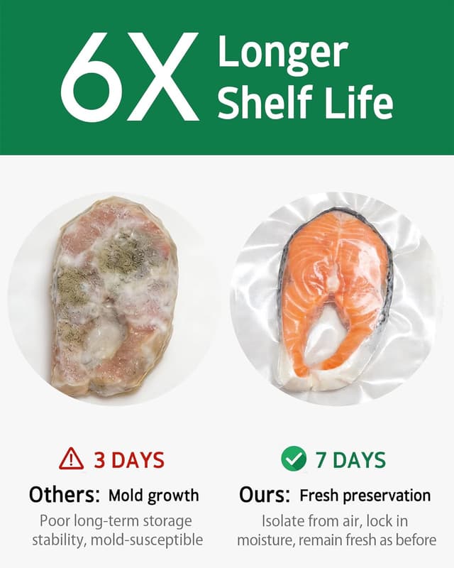 Thumbnail 5 de Syntus Vacuum Sealer Bags 8 x 12