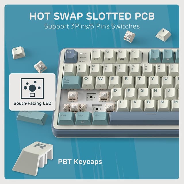 Thumbnail 5 de RK ROYAL KLUDGE S98 tastiera meccanica 98 tasti ⌨