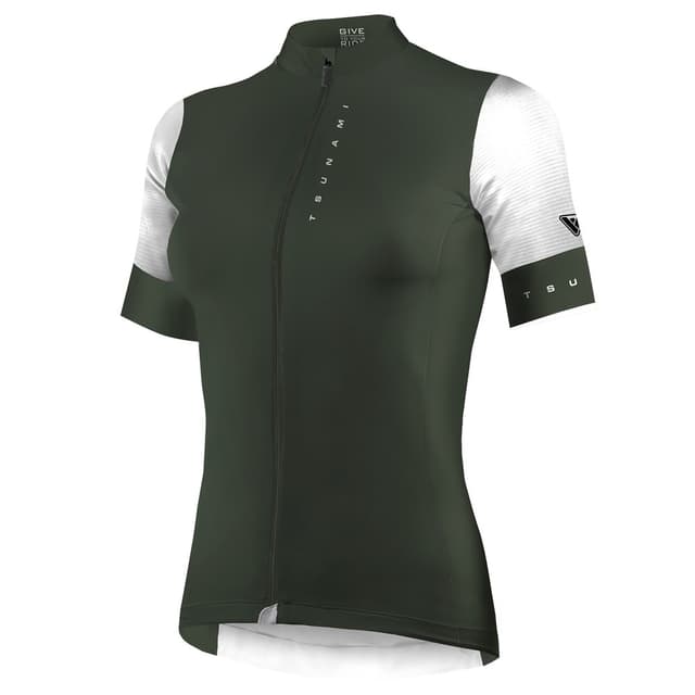 Detalle de Tsunami Télégraphe: maillot ciclismo mujer 135 g