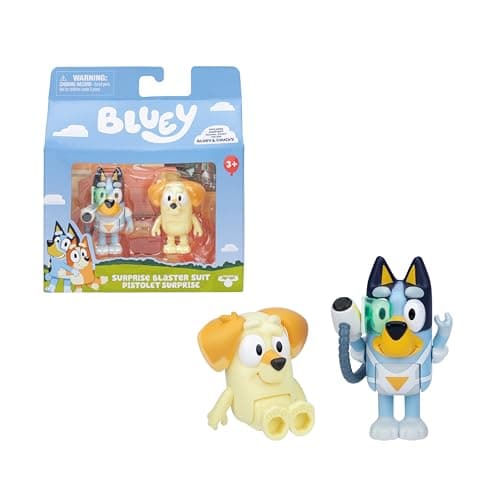 Imagen de Famosa Bluey Pack 2 Figuras Surprise Blaster 🎲 en OfertitasTOP