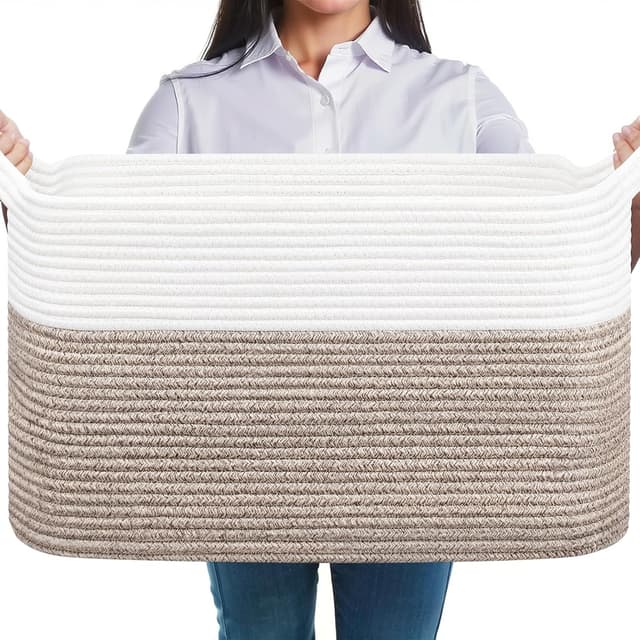 Imagen de JOJOSEE Large Storage Basket 55x38x30 cm en OfertitasTOP