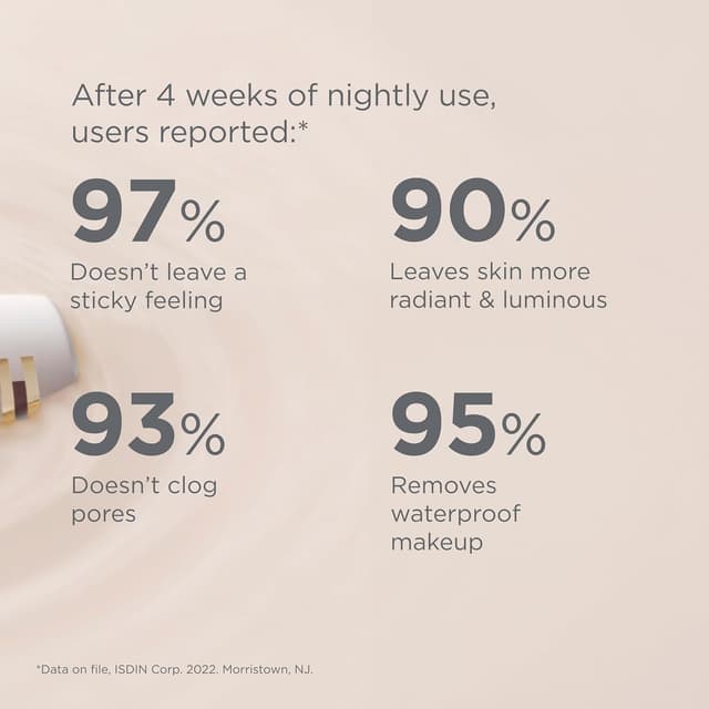 Thumbnail 5 de ISDIN Isdinceutics Essential Cleansing – Huile nettoyante visage 200 ml, texture huile-en-lait