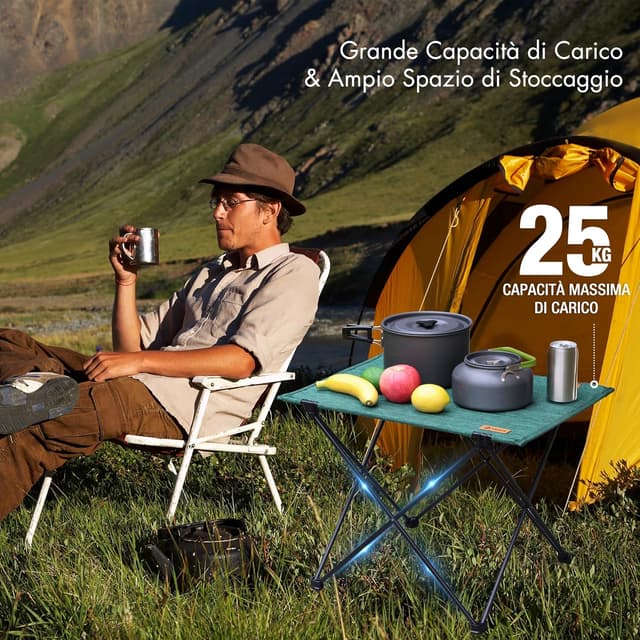 Thumbnail 4 de VILLEY Tavolo pieghevole da campeggio 25 kg