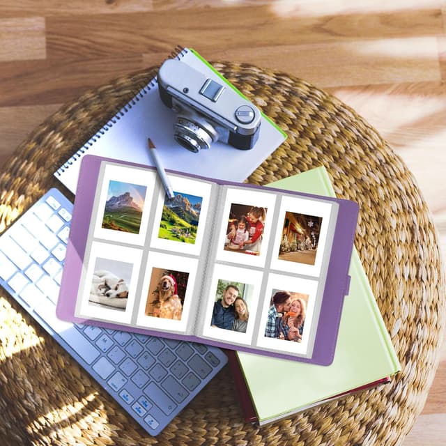 Thumbnail 6 de Album photo Flintronic 3 pouces pour films instantanés (256 poches) – compatibilité Instax mini, Polaroid et autres