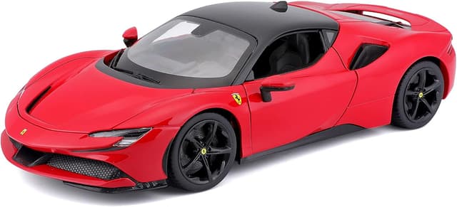 Detalle de Bburago Ferrari SF90 Stradale Modellauto im Maßstab 1:18 (Ferrari Race & Play Serie)