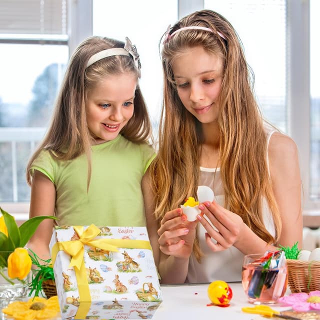 Thumbnail 6 de HBell Easter Wrapping Paper 8 Sheets