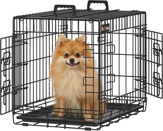 Imagen de Feandrea PPD054B01 Cage pliable pour chien Taille XXXL 136 x 79 x 87 cm en OfertitasTOP
