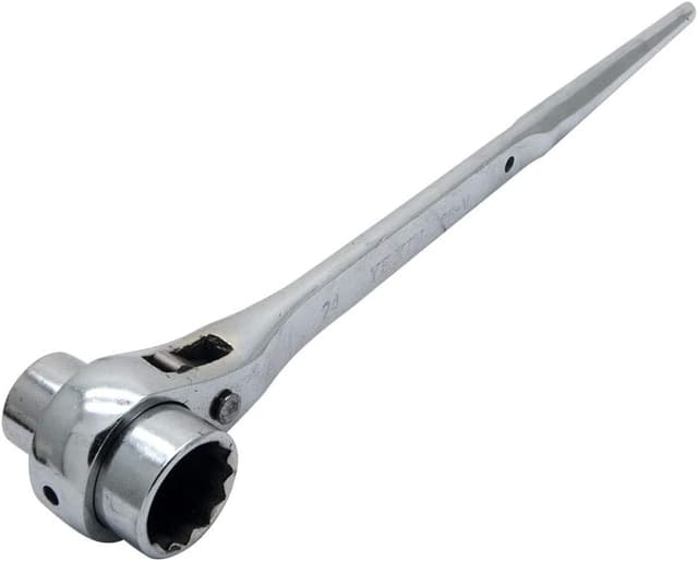Thumbnail 1 de 19-24mm Scaffold Spanner Ratcheting Socket Wrench