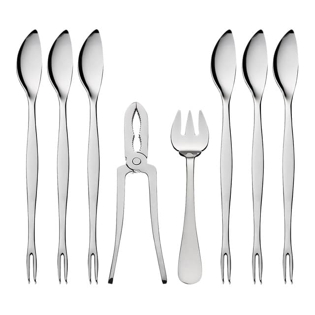 Imagen de Cruz de Malta Set de 13 piezas para marisco 📐 en OfertitasTOP