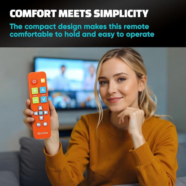 Thumbnail 5 de EZclicker Big Button Universal TV Remote