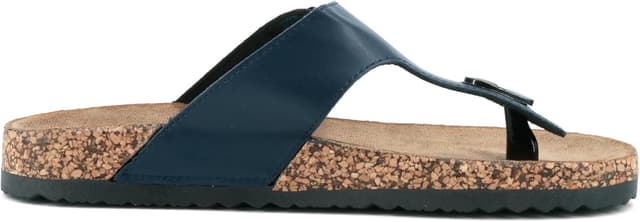 Detalle 2 de JOMIX infradito uomo con fibbia regolabile, suola in sughero e design a punta (MCI250209)