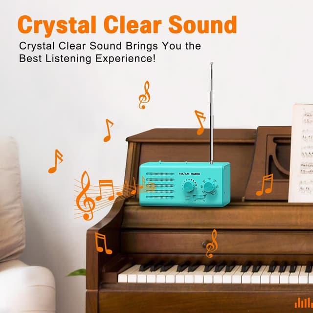 Detalle de Radio Transistor portátil AM/FM 5 W