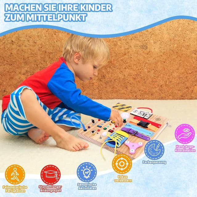 Thumbnail 4 de Montessori Busy Board 23 in 1