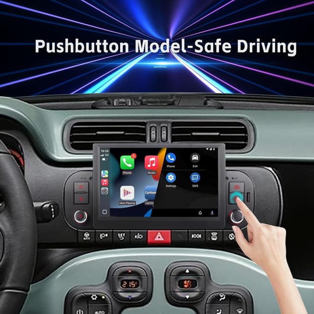 Thumbnail 3 de Fiat Panda 2013-2020 Autoradio touchscreen