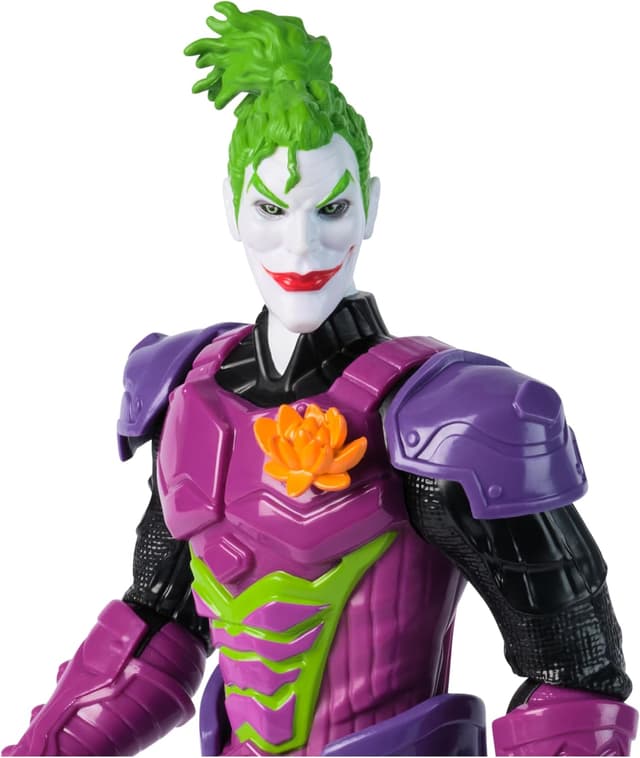Detalle de DC Comics Batman Ninja 30 cm Joker Action-Figur mit 11 Bewegungspunkten – für Kinder ab 4 Jahren