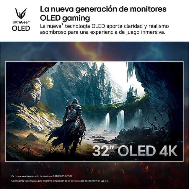Thumbnail 2 de LG UltraGear 32GX870A 31,5" OLED 240 Hz 4K