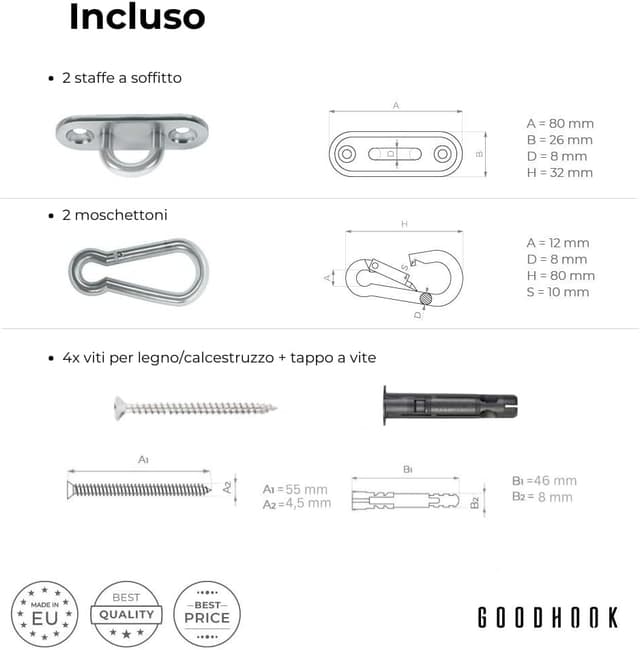 Thumbnail 5 de MAMOI Anelli ginnastica in legno per bambini 50kg