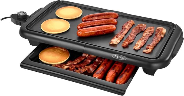 Detalle de bella Electric Griddle with Warming Tray