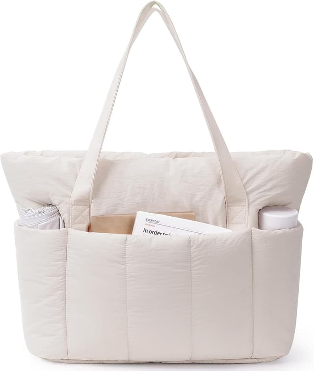 Imagen de Narwey Large Puffer Work Tote for Women en OfertitasTOP