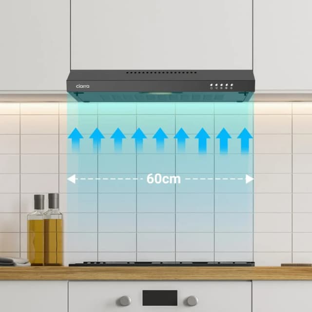 Detalle 2 de ciarra AW6903B campana extractora 60cm